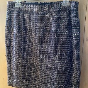Banana Republic Black and White Pencil Skirt